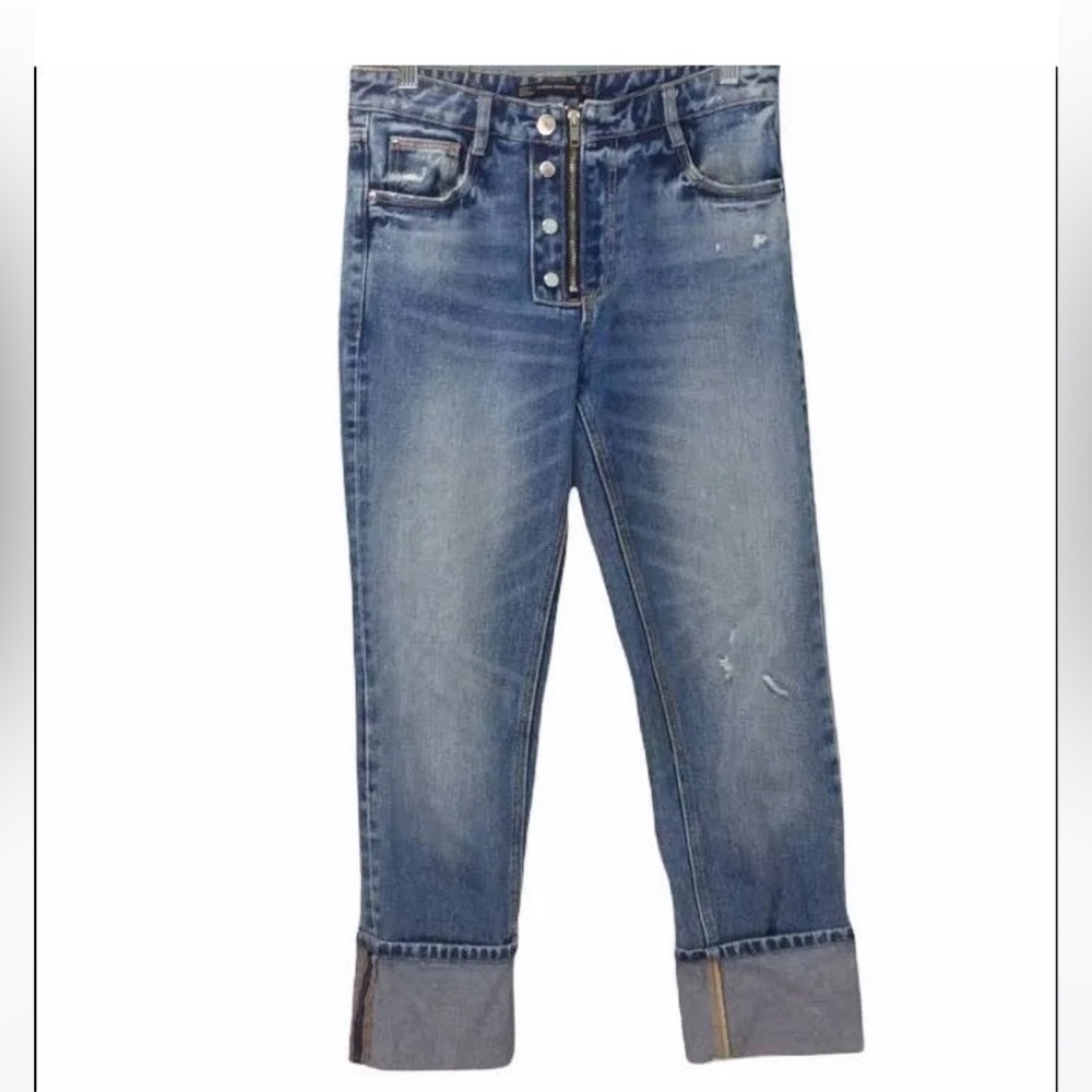 TRF DENIM CIGARETTE JEANS